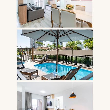 Appartement Apartamento 150M Da Praia Com Sacada, Wi-Fi Ar Condicionado, Piscina, Portaria 24H, Playground E Vaga De Garagem à Piçarras Extérieur photo