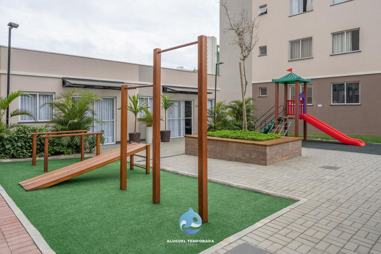 Appartement Apartamento 150M Da Praia Com Sacada, Wi-Fi Ar Condicionado, Piscina, Portaria 24H, Playground E Vaga De Garagem à Piçarras Extérieur photo