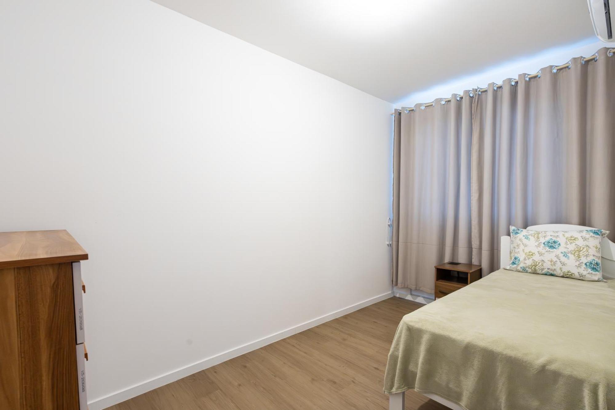 Appartement Apartamento 150M Da Praia Com Sacada, Wi-Fi Ar Condicionado, Piscina, Portaria 24H, Playground E Vaga De Garagem à Piçarras Chambre photo